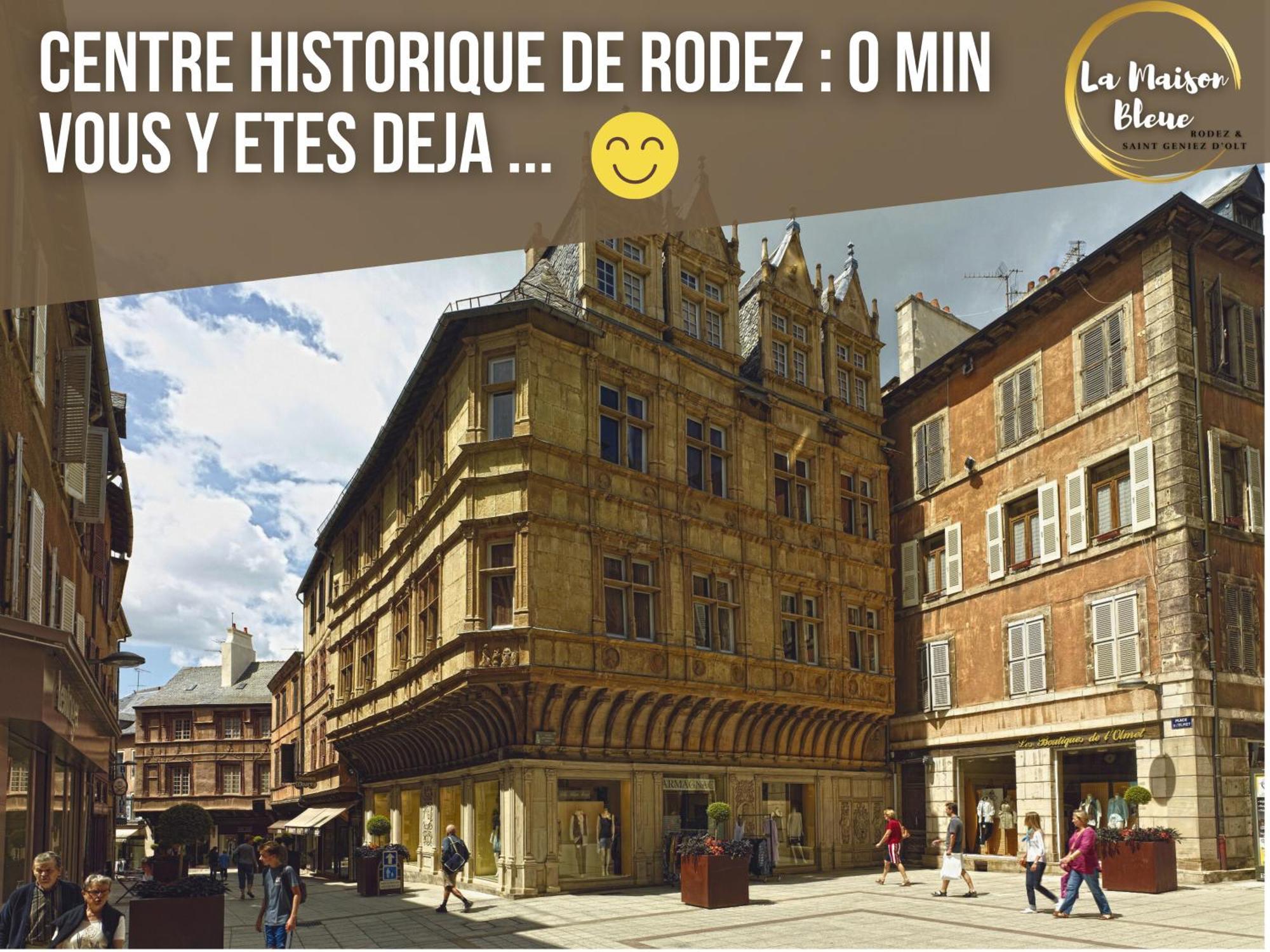 La Maison Bleue, Suite Rodez Esterno foto